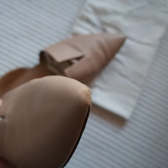 Vince Tan Leather Flats - Picture 10 of 12